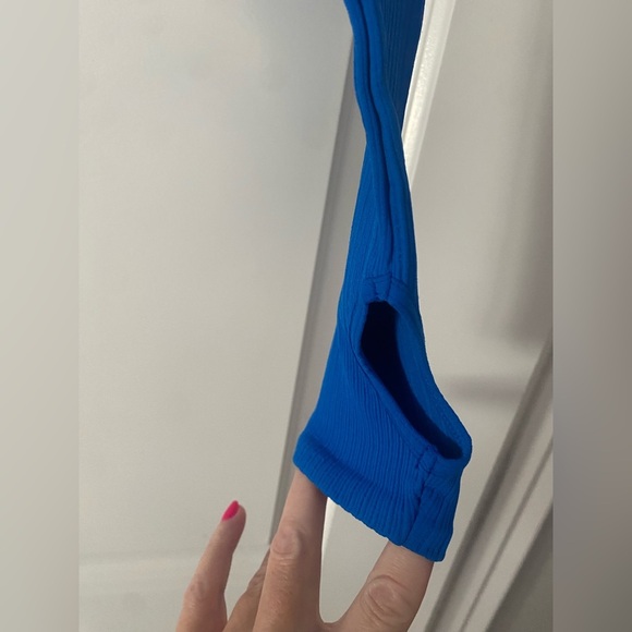 NWOT Free People Good Karma Hi-Neck Layer Top in Medium/Large💕 - Picture 7 of 9